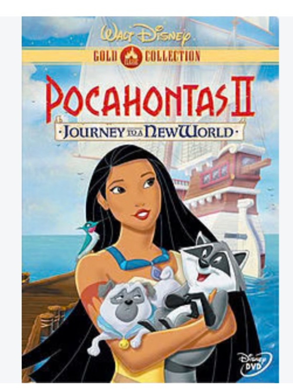 Walt Disney Pocahontas II: Journey to a New World DVD Movie